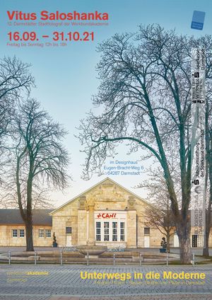 Plakat UNTERWEGS IN DIE MODERNE